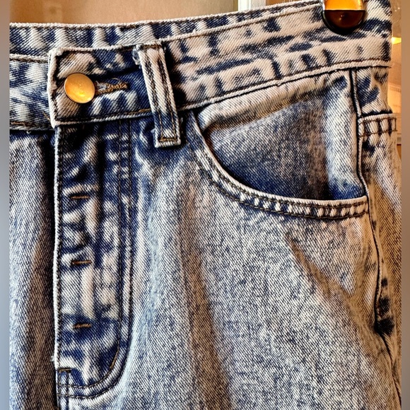 SHEIN - Women's Denium JEANS Sz XS - BLUE ACID WASH - Picture 3 of 14